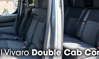 Vauxhall Vivaro Double Cab Conversion!