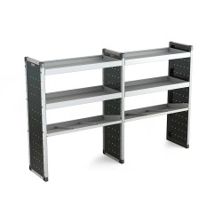 Trade Van Racking - Double Unit with 3 Shelves 1250x2000 Trade Van Racking - Double Unit with 3 Shelves 1250x2000
