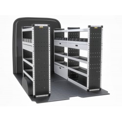 Trade Van Racking - Peugeot Boxer 2006 on L2H2 - Gold - Full Kit