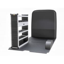 Trade Van Racking - Mercedes Sprinter 2018 on L2H2 - Gold - Passenger's Side Trade Van Racking - Mercedes Sprinter 2018 on L2H2 - Gold - Passenger's Side