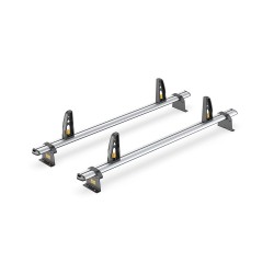 2x ULTI Bar+ Aluminium Roof Bars for Renault Kangoo - VG131