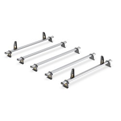 5x ULTI Bar+ Aluminium Roof Bars for Mercedes Sprinter - VG236-5