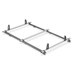 3x ULTI Bar+ System Aluminium Roof Bars for Citroen Dispatch - VG248-3-L2H1
