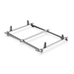 3x ULTI Bar+ Aluminium Roof Bars for Opel Astra Van - VG265-3