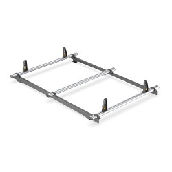 3x ULTI Bar+ System Aluminium Roof Bars for VW Caddy - VG267-3