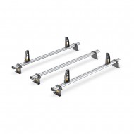 3x ULTI Bar+ Aluminium Roof Bars for Volkswagen Caddy - VG294-3