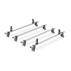 4x ULTI Bar+ Aluminium Roof Bars for Ford Transit - VG49-4