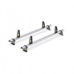 2x ULTI Bar+ Aluminium Roof Bars for Volkswagen ID. Buzz - VG347-2