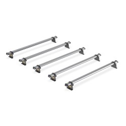 5x ULTI Bar Trade Steel Roof Bars for Renault Master - SB286-5