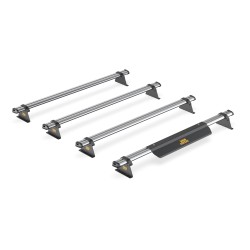 4x ULTI Bar Trade Steel Roof Bars for Fiat Talento - SB315-4