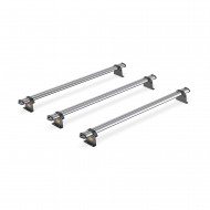 3x ULTI Bar Trade Steel Roof Bars for Volkswagen Caddy - SB341-3