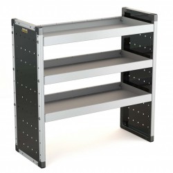 Trade Van Racking - Single Unit with 3 Shelves 1000x1000