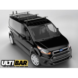 3x ULTI Bar+ Aluminium Roof Bars forFord Transit Connect - VG309-3LWB
